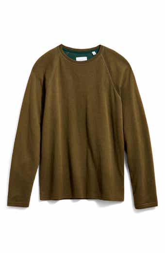 Billy Reid Long Sleeve Cotton & Modal Crewneck T-Shirt