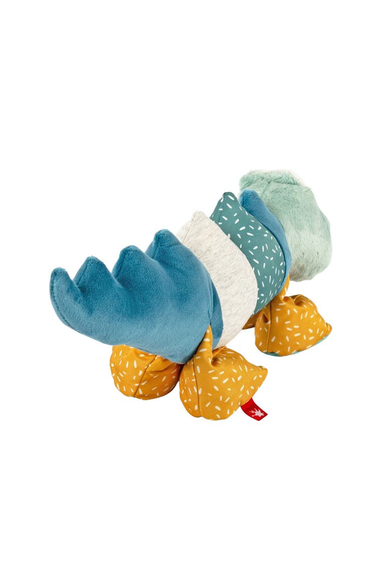 Patchwork Crocodile Plush Toy, Alternate, color, Multicolored