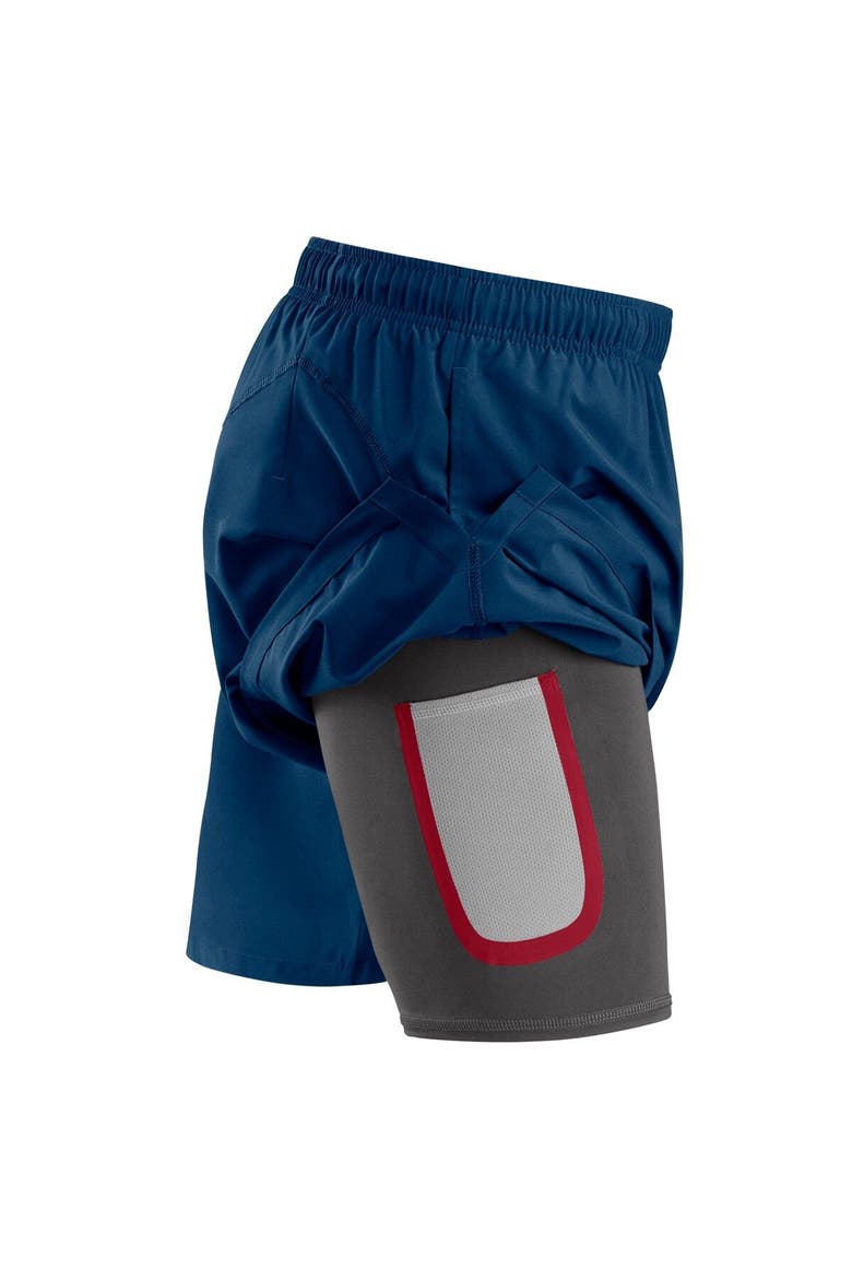 Men's Fanatics Branded Deep Sea Blue Seattle Kraken Authentic Pro Rink Shorts, Alternate, color, Navy
