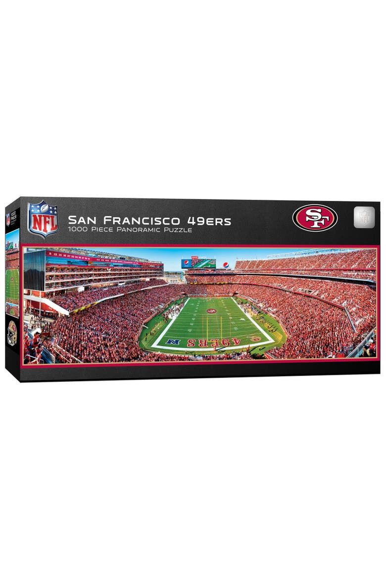 San Francisco 49ers 1000pc Pano Puzzle, Main, color, Multicolor