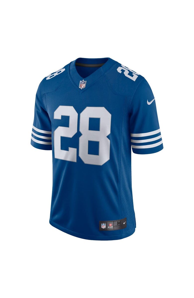 Nike Men's Nike Jonathan Taylor Royal Indianapolis Colts Alternate Vapor Limited Jersey, Alternate, color, Royal