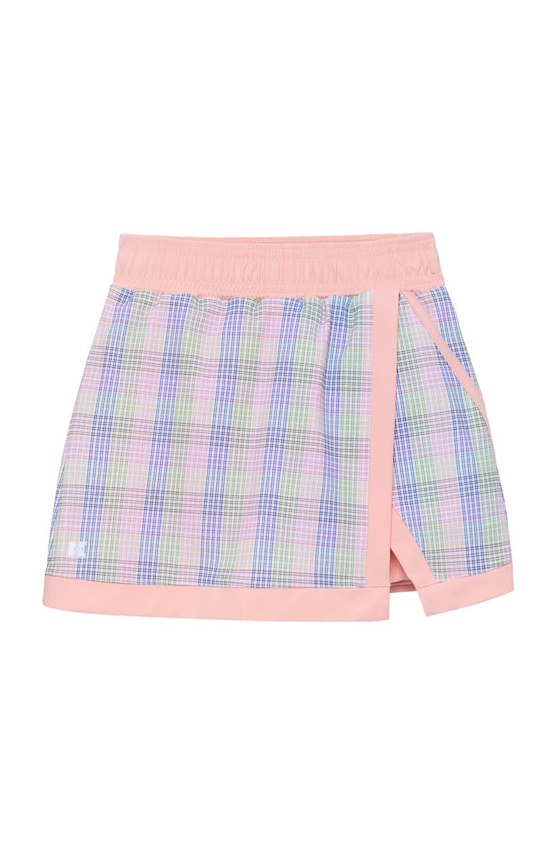 Courtside Kids Retro Power Skirt, Main, color, Gingham