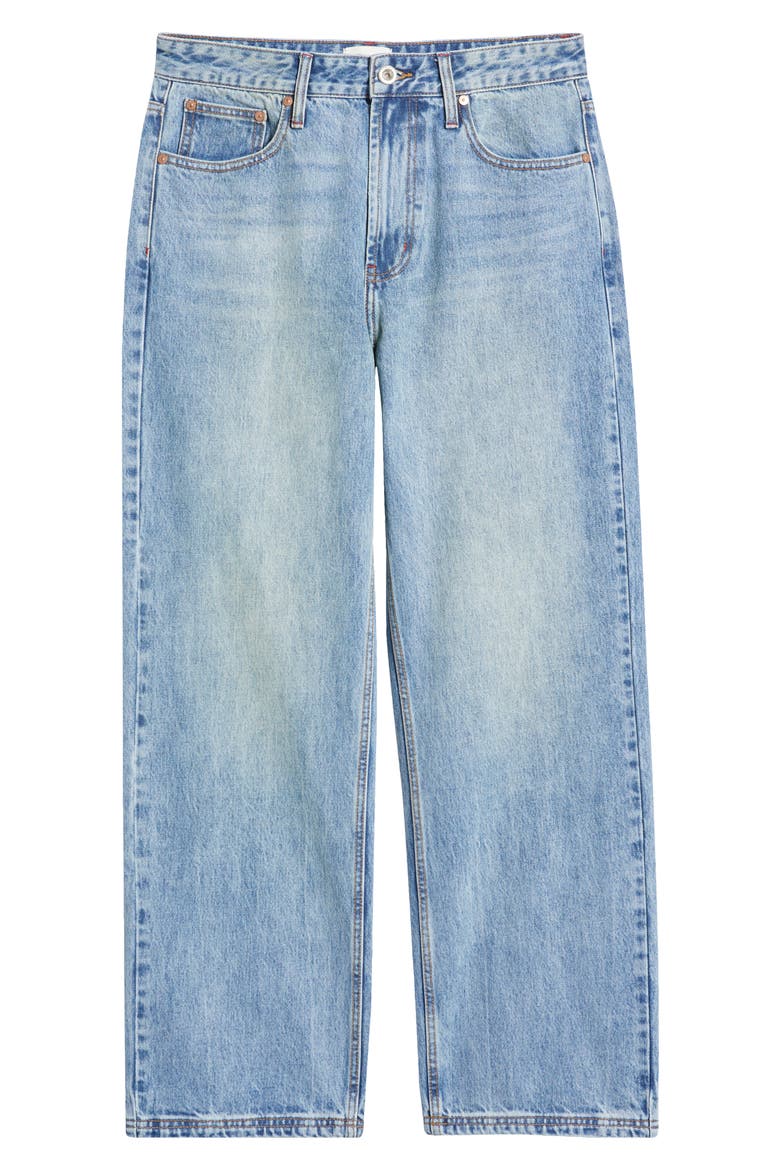 Straight Leg Jeans, Alternate, color, VINTAGE INDIGO