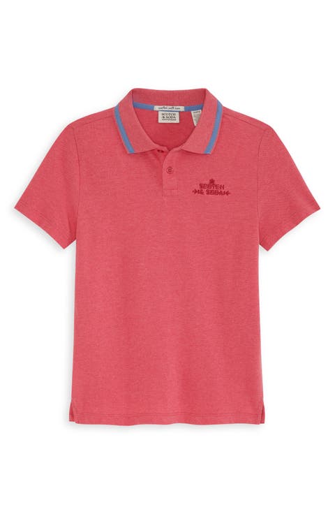 Kids' Heathered Cotton Piqué Polo (Little Kid & Big Kid)