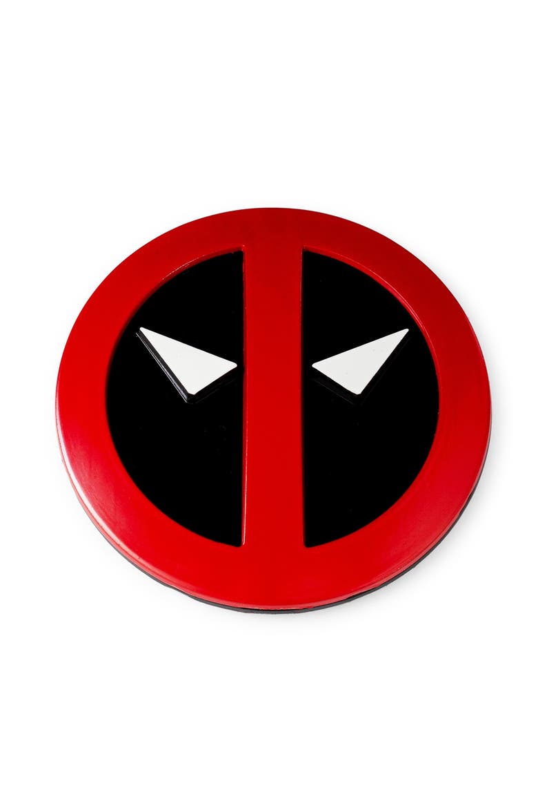 Marvel Studios Deadpool & Wolverine Belt Icon Magnetic Pin | SDCC 2024 Exclusive, Main, color, Red/Black