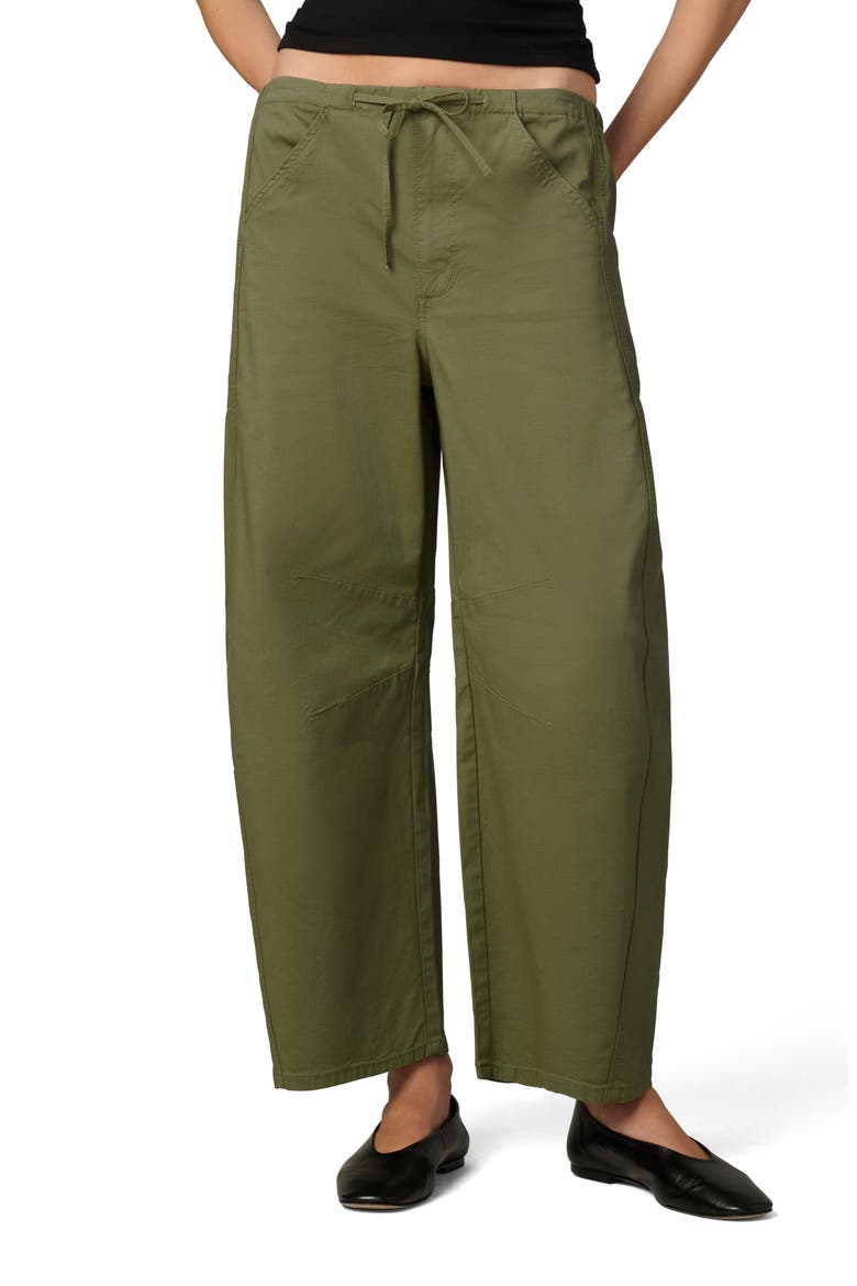 The Bowie Cotton Blend Drawstring Pants, Main, color, MARTINI