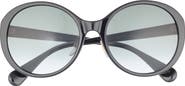 Gucci 56mm Gradient Round Sunglasses