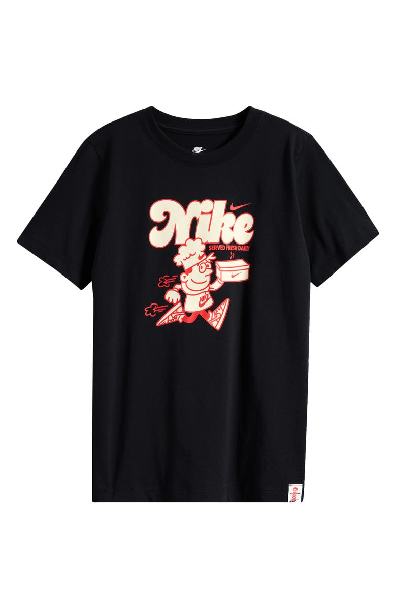 Nike Kids' Served Fresh Graphic T-Shirt, Main, color, Black