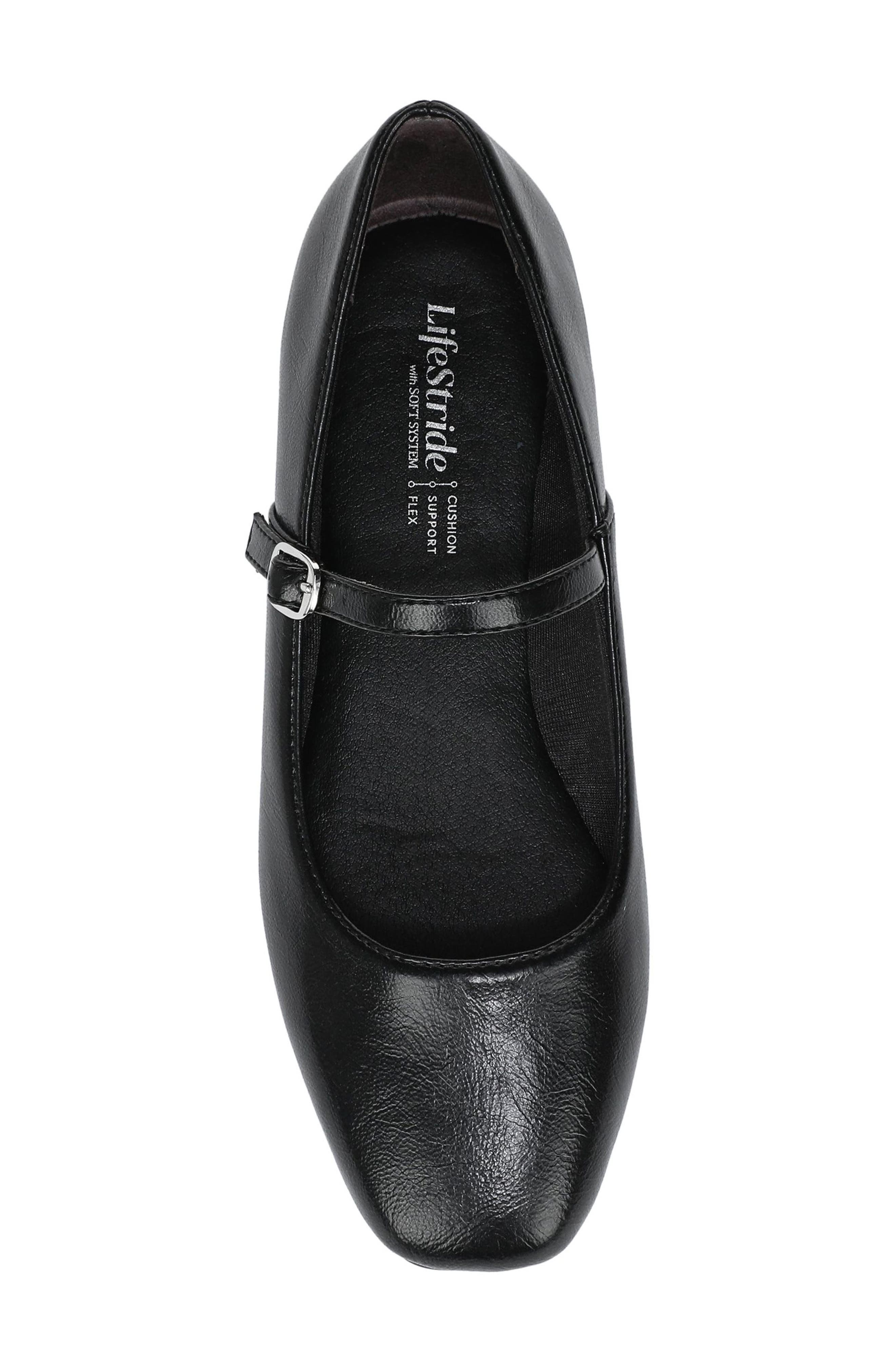 LifeStride Beloved Mary Jane Flat, Alternate, color, Black