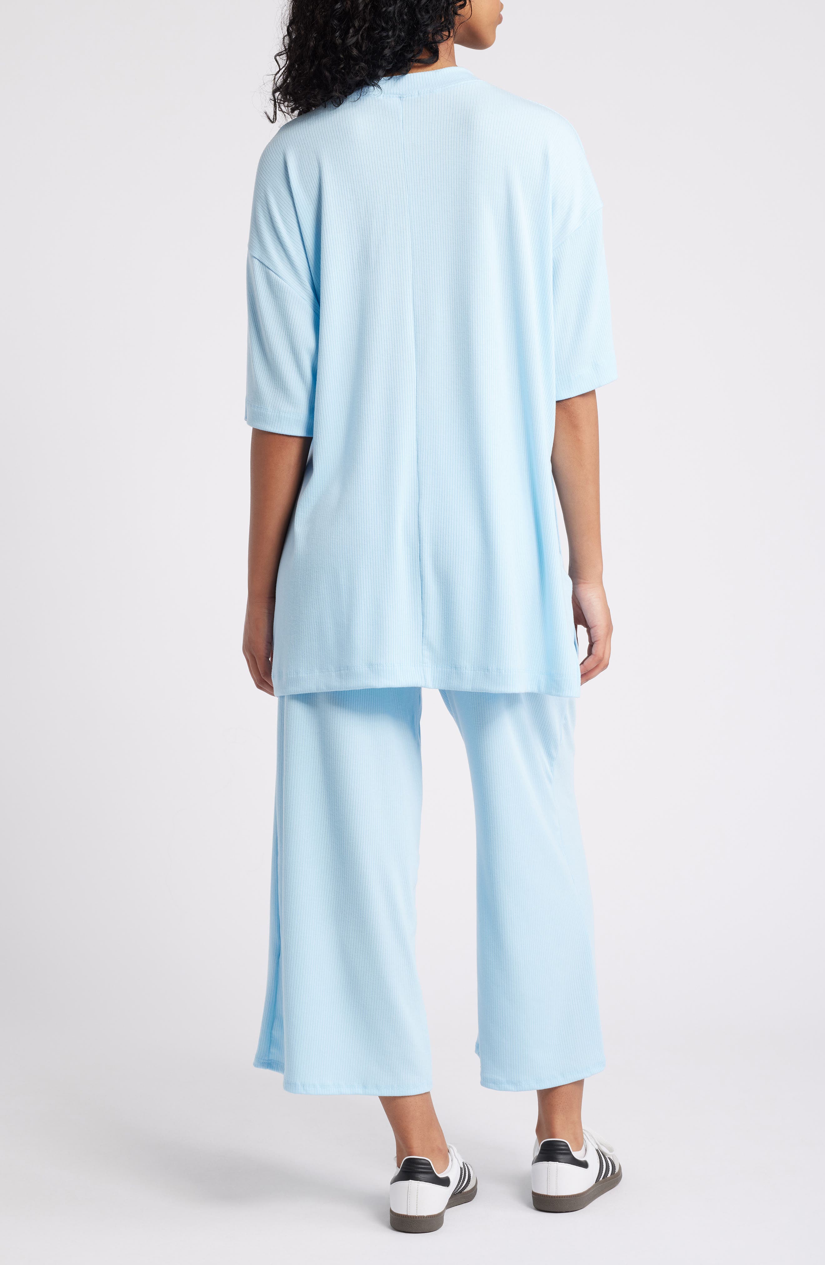 Lex Oversize Rib Top & Pants Set - image 2