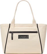 Kate Spade New York dash canvas large tote bag