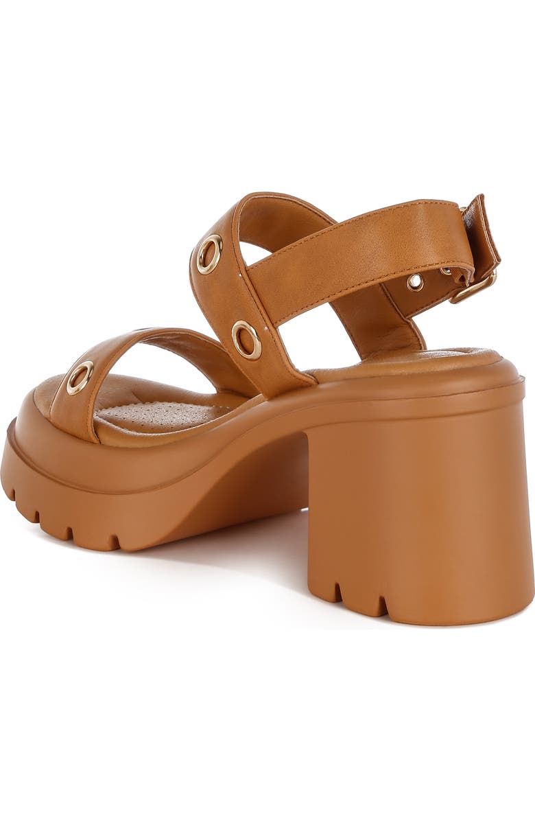 LONDON RAG Urla Platform Sandal, Alternate, color, Tan