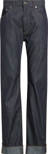 パンツ BOTTEGA VENETA Turned up jeans straight leg Indigo Bottega Veneta | Indigo Straight Jeans – Kirna Zabête