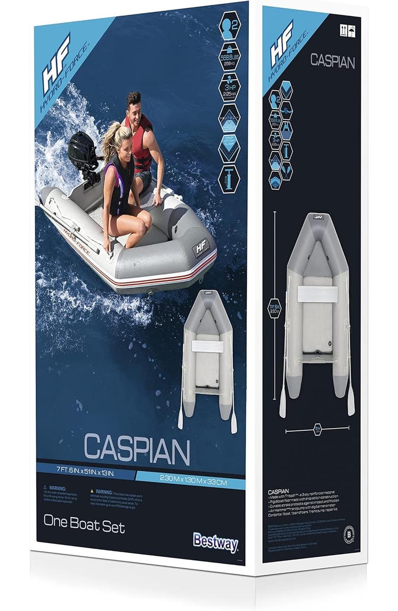 Hydro-Force Caspian Inflatable Boat Seat, 91 Inches, Alternate, color, 