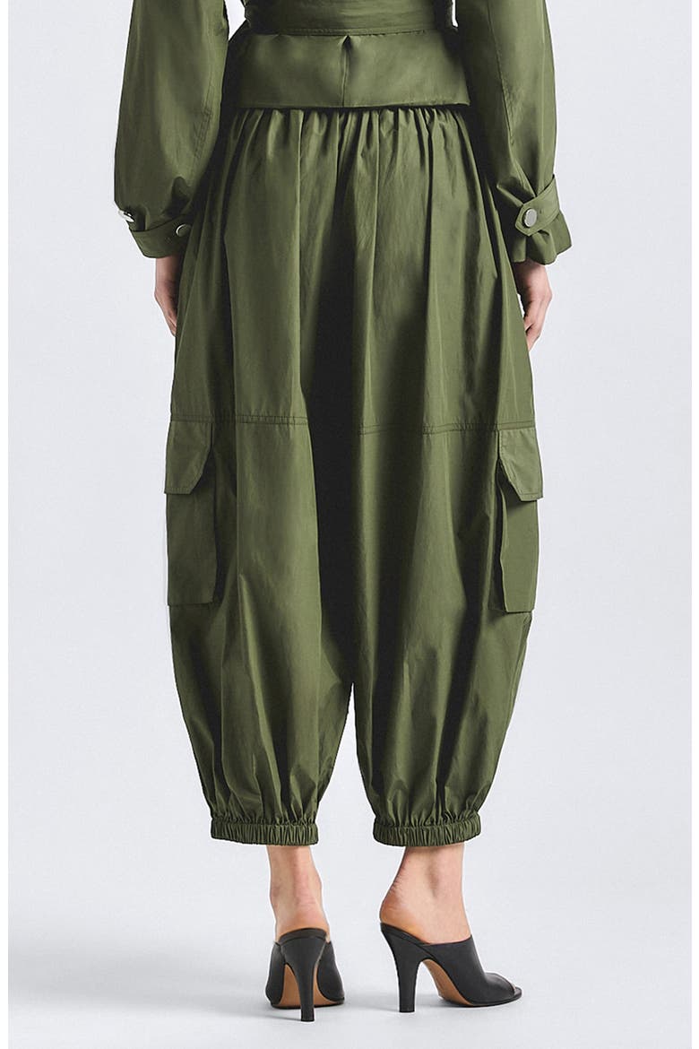 Tasmin Belted Balloon Cargo Pants, Alternate, color, FATIGUE