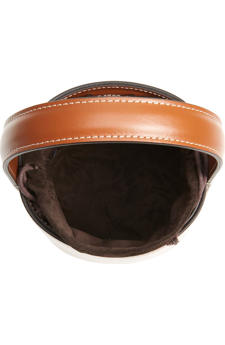 STAUD Mini Bissett Leather Bucket Bag, Alternate, color,