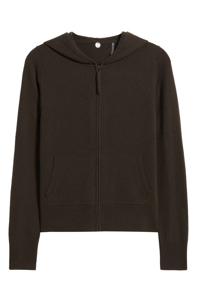 MARGARET O'LEARY Fitted Cashmere Hoodie, Alternate, color,