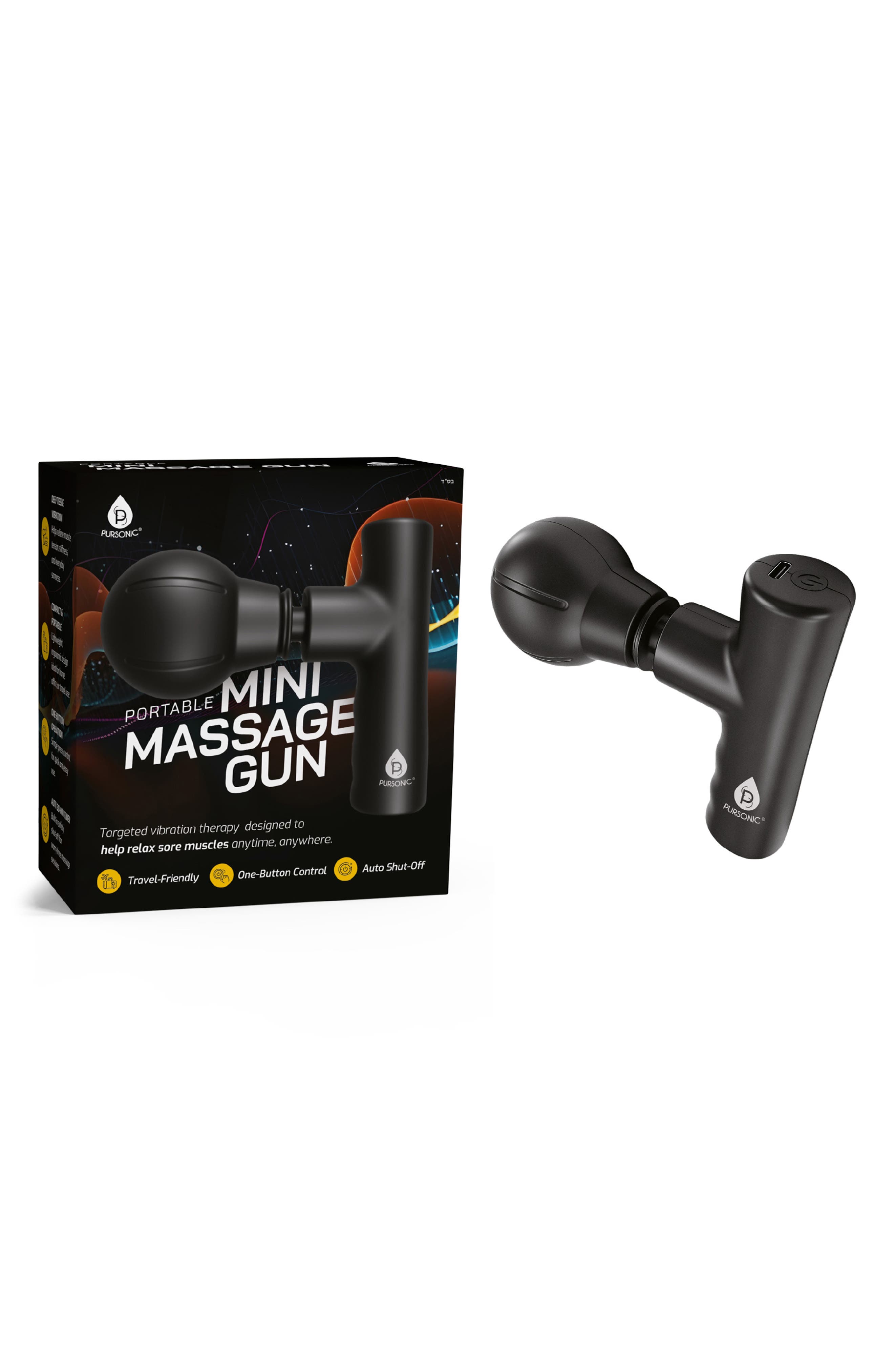 PURSONIC Portable Mini Massage Gun | Nordstromrack