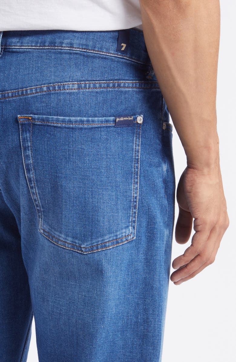 7 For All Mankind The Straight Leg Jeans, Alternate, color, Pitch