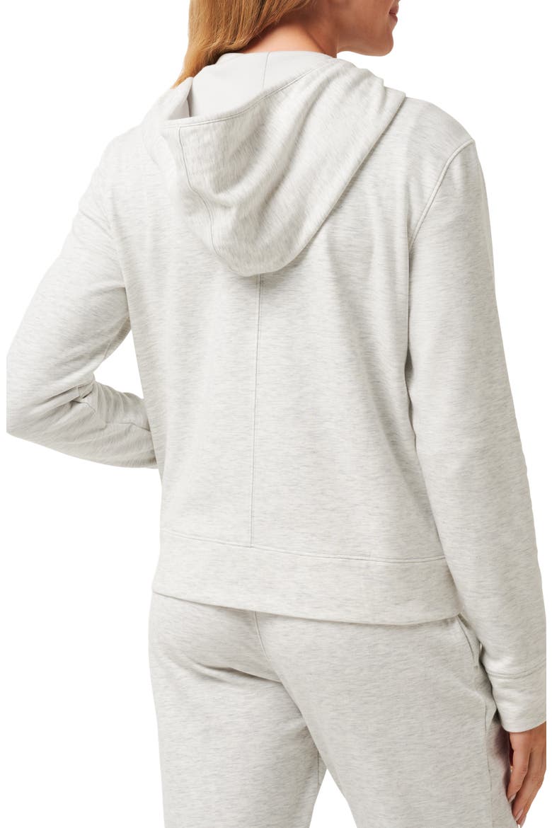 Cloud Zip Hoodie, Alternate, color, HEATHER LIGHT GREY