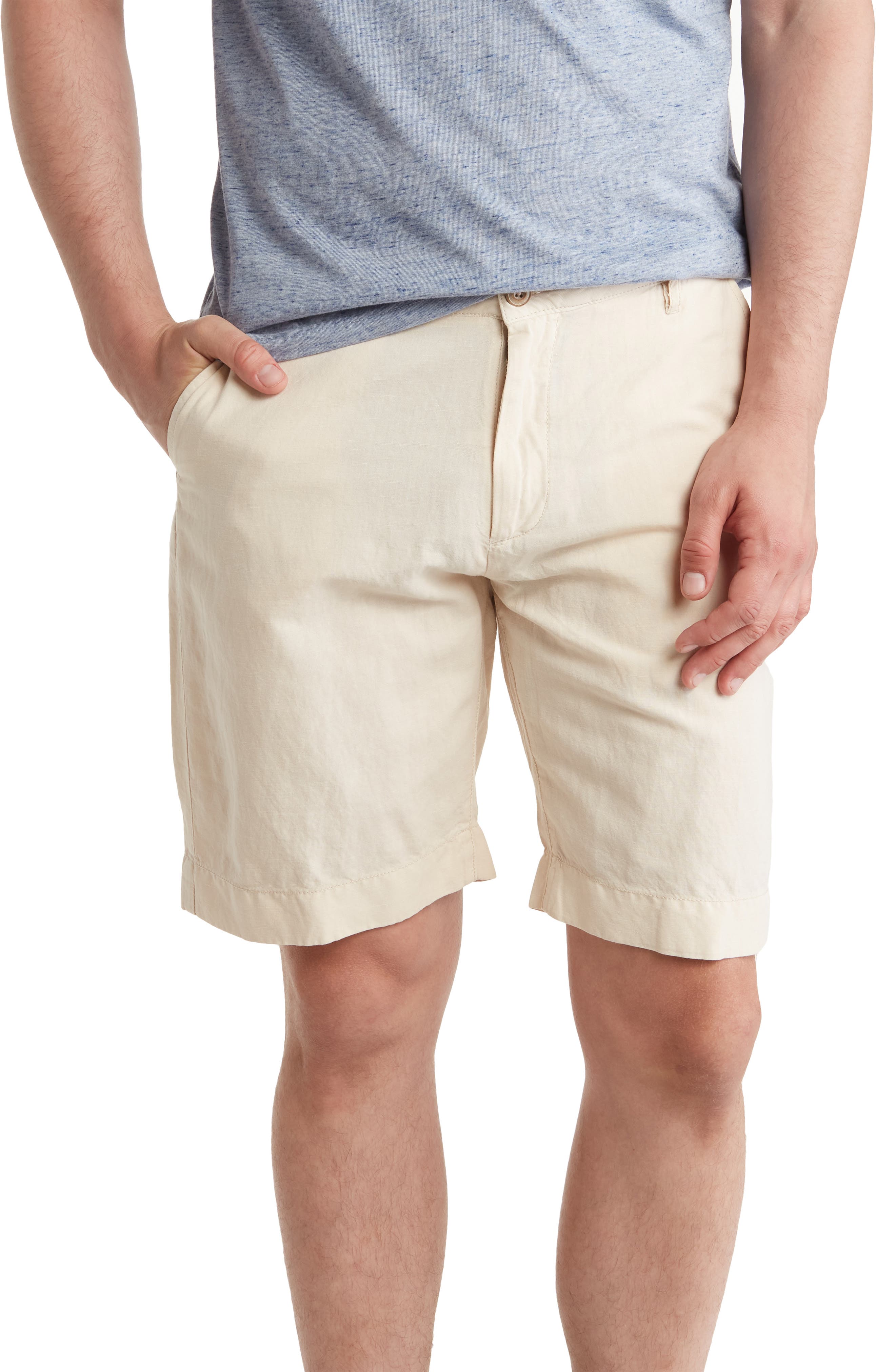 Faherty Malibu Linen & Cotton Chino Shorts