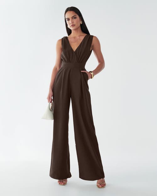 Bwldr Parker Jumpsuit In Brown