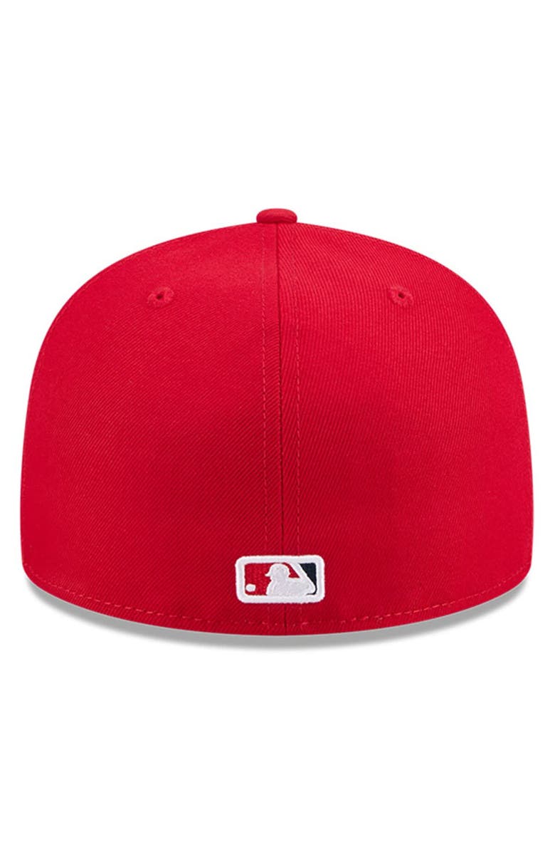 New Era Men's New Era Red Los Angeles Angels Baseball Hall of Fame 59FIFTY Fitted Hat, Alternate, color, 