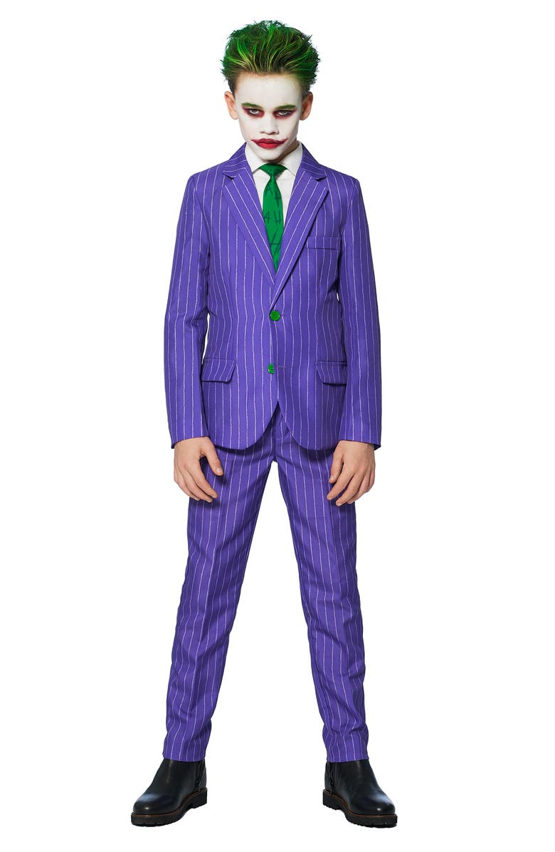 SUITMEISTER Kids' The Joker Two-Piece Suit with Tie, Main, color, Purple
