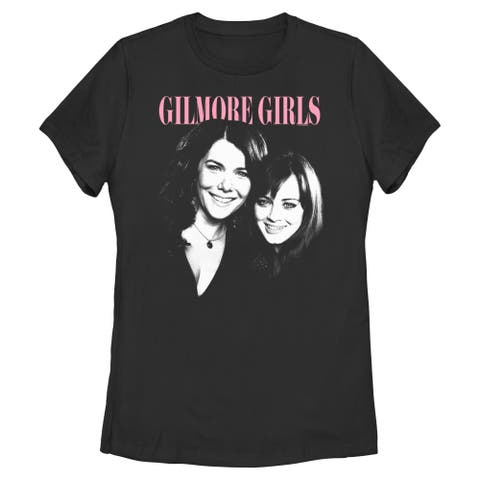 Women's Gilmore Girls Mom & Daughter Duo Portrait  Graphic T-Shirt