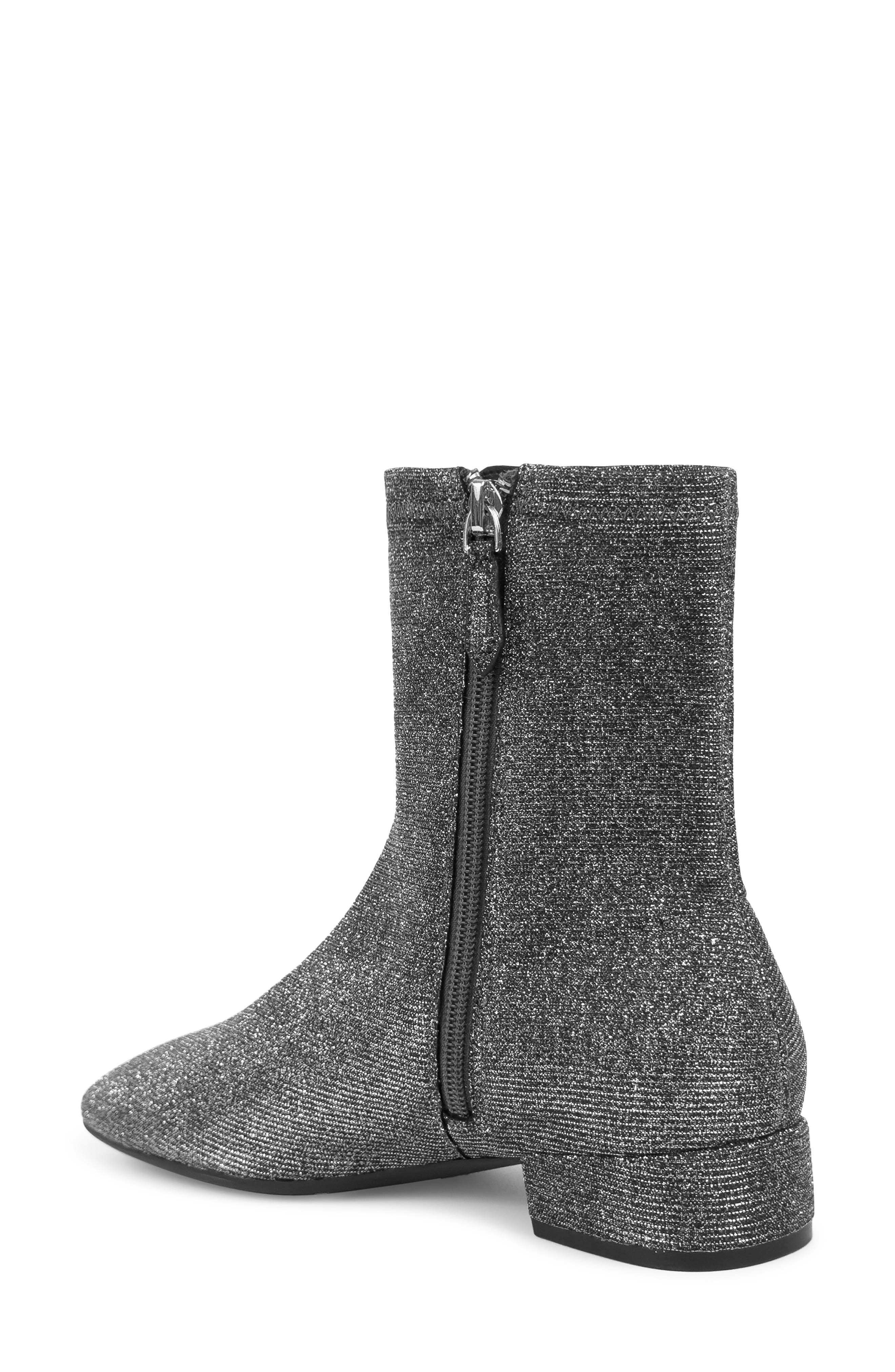 Aerosoles Nina Metallic Bootie, Alternate, color, Gunmetal Stretch