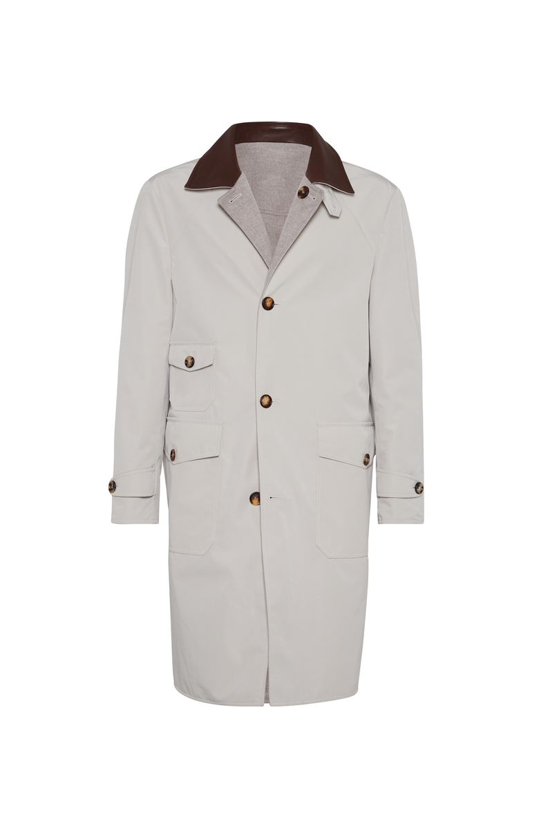 Brunello Cucinelli Redingote, Main, color, Ivory