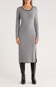 STITCHDROP Metropolitan Long Sleeve Sweater Dress