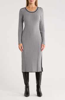 STITCHDROP Metropolitan Long Sleeve Sweater Dress