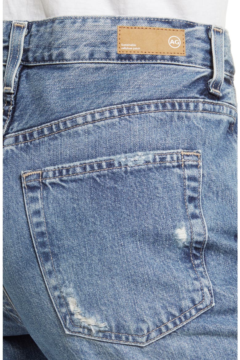 Alexxis High Waist Straight Jeans, Alternate, color, BREEZE
