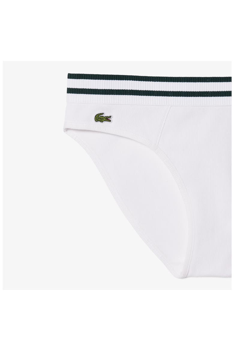 Cotton Blend Rib Briefs, Alternate, color, 001 - BLANC