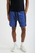 SANTO STUDIO Santo Futbol Tech Stripe Drawstring Shorts