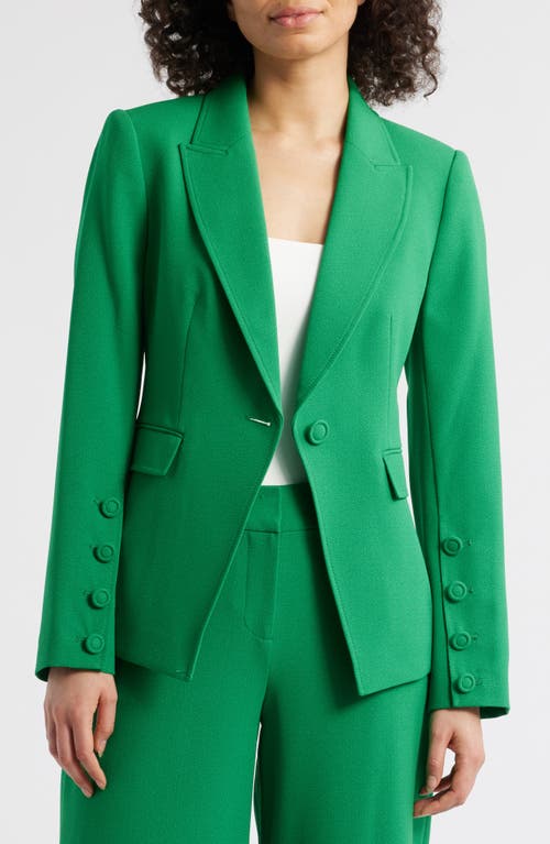 TAHARI ASL TAHARI ASL ONE-BUTTON BLAZER 