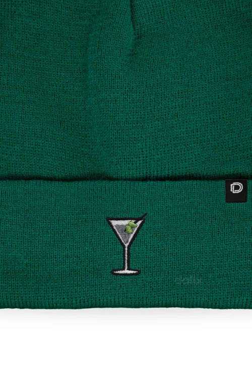 Dalix Martini Beanie Cap In Green