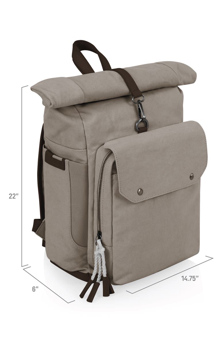 Picnic Time Carmel Picnic Backpack, Alternate, color, Gray