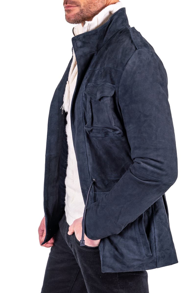 Comstock & Co. Suede Field Coat, Alternate, color, 