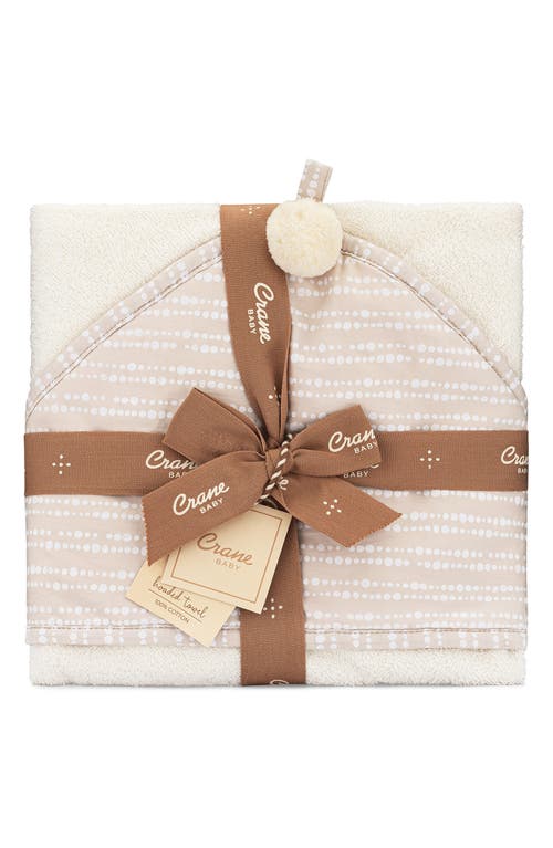 CRANE BABY CRANE BABY HOODED COTTON BABY TOWEL 