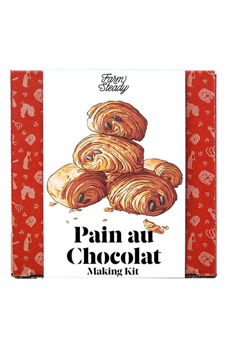 Brooklyn Brew Shop Pain au Chocolat Making Kit, Main, color, Red