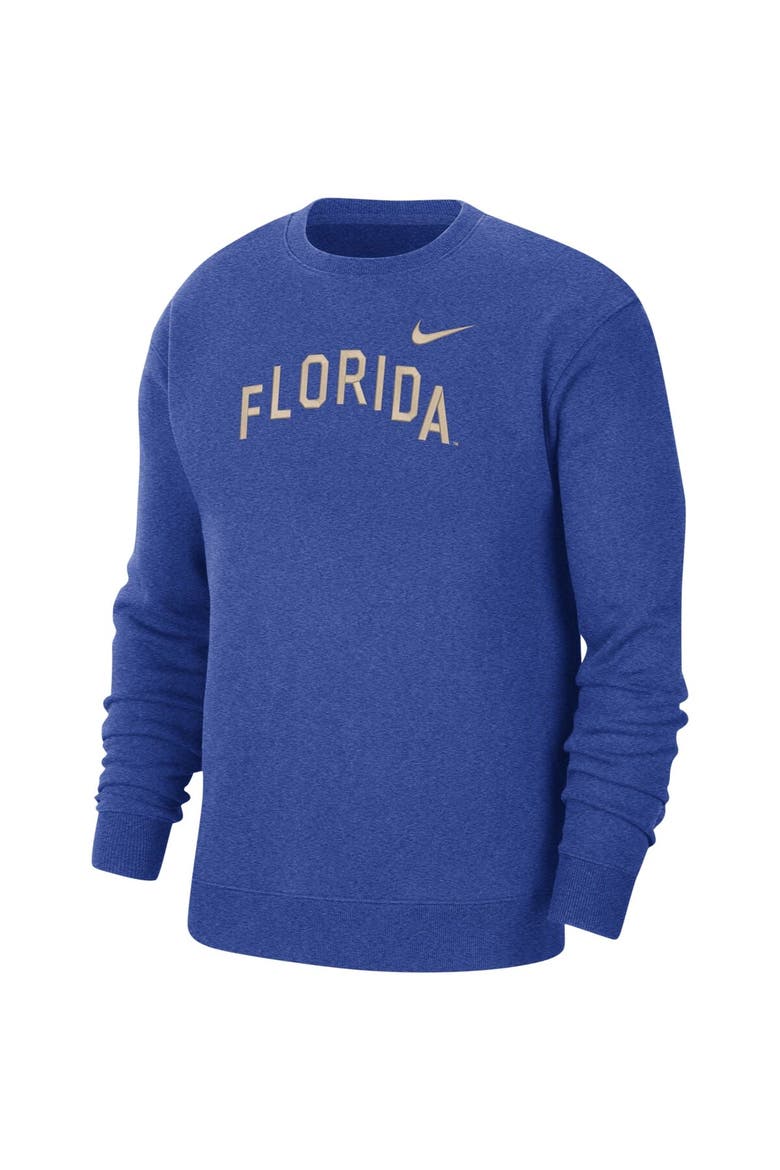 Men's Nike Royal Florida Gators Campus Pullover Sweatshirt, Alternate, color, Royal