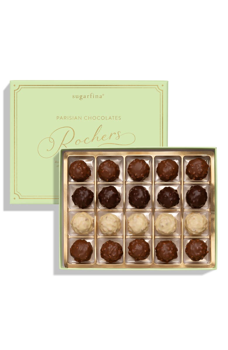 sugarfina Parisian Chocolates Rochers Gift Box, Main, color,
