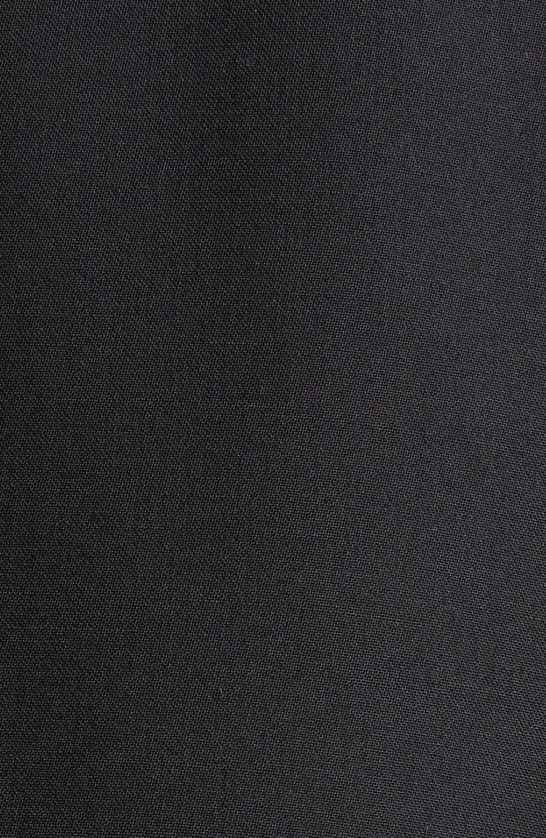 Michael Kors Collection Shawn Double Breasted Virgin Wool Blazer, Alternate, color, Black