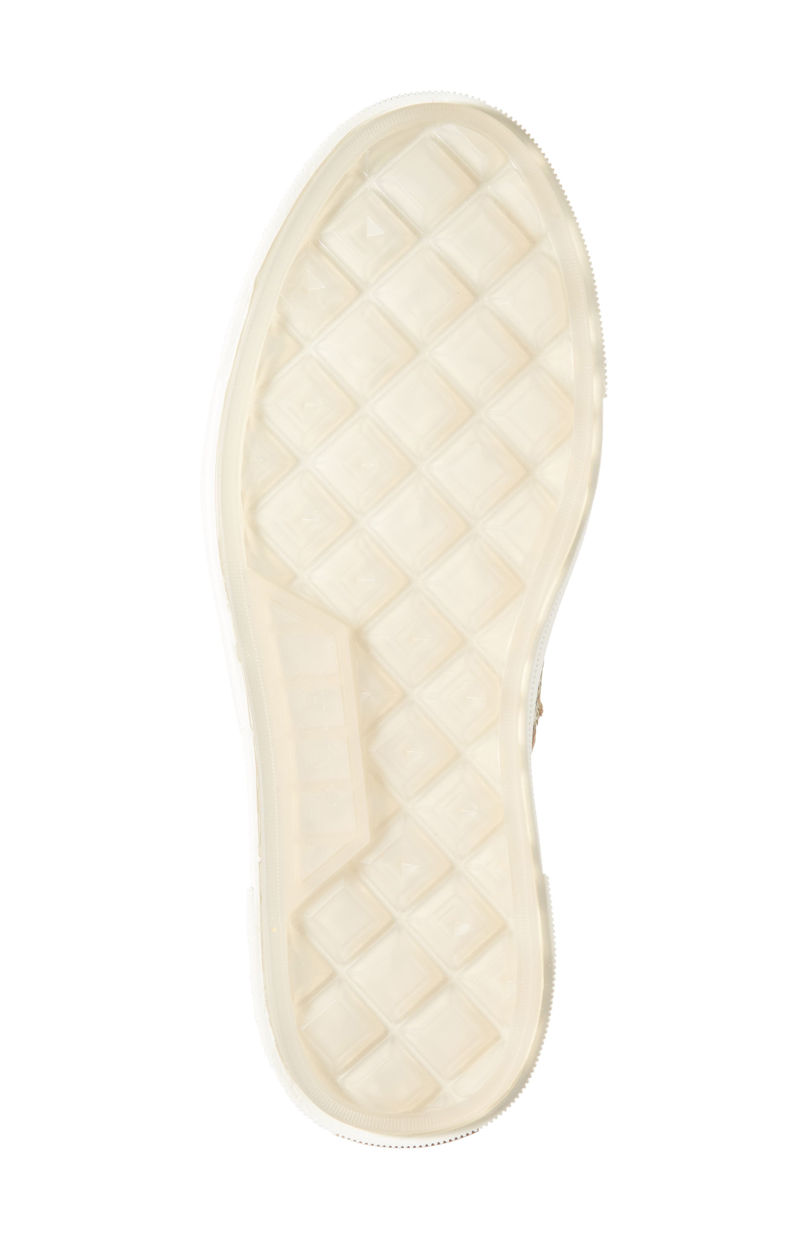 AMIRI Stars Court Low Top Platform Sneaker, Alternate, color, White/ Gold/ Brown