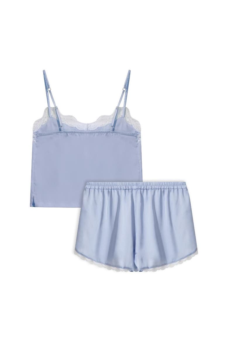 Golden Camisole Set, Alternate, color, Ice Blue