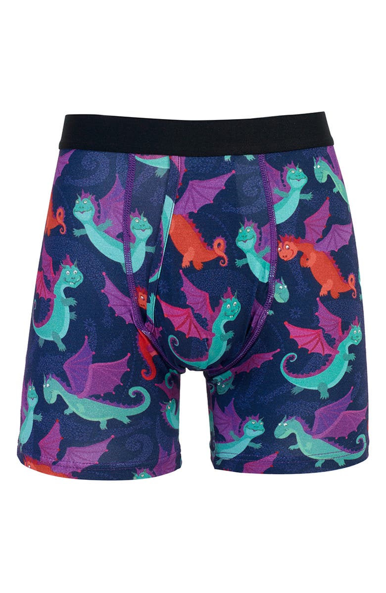 WARRIORS AND SCHOLARS Dragons Boxer Briefs, Main, color,