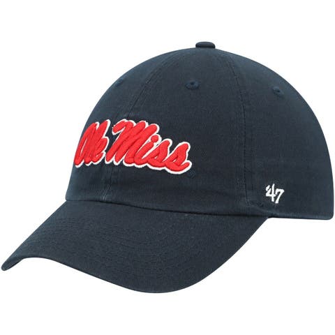 Men's '47 Navy Ole Miss Rebels Vintage Clean Up Adjustable Hat