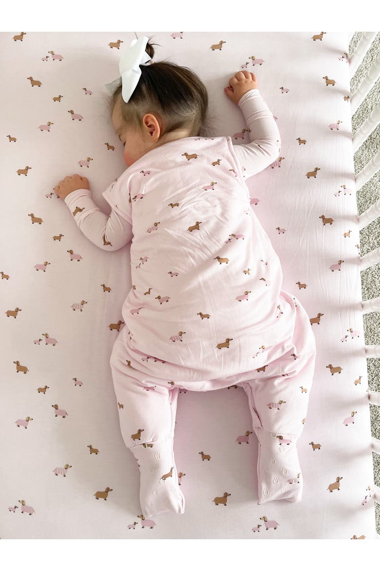 Footie Sleep Bag, 1.0 TOG - Baby, Alternate, color, Girl Dog